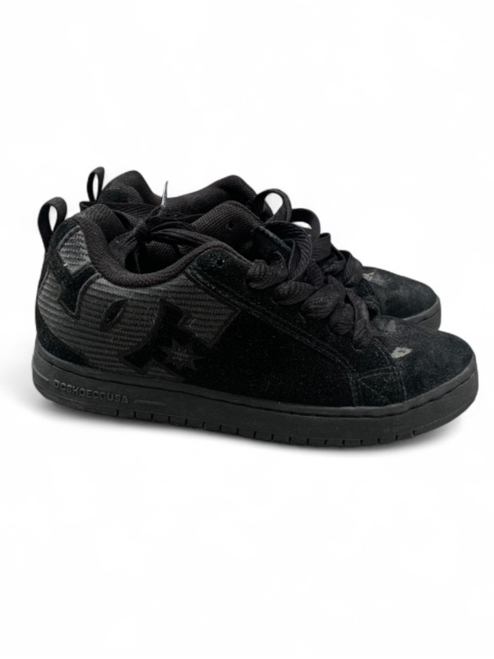 DC Shoes Court Graffik Black Skate Sneakers